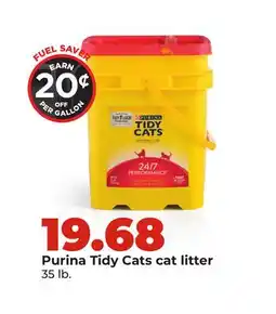 Hy-Vee Purina Tidy Cats cat litter offer