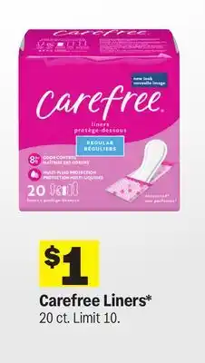 Meijer Carefree Liners offer