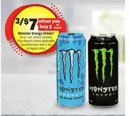 Meijer Monster Energy Drinks offer