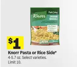 Meijer Knorr Pasta or Rice Side offer