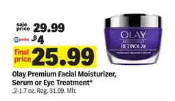 Meijer Olay Premium Facial Moisturizer, Serum or Eye Treatment offer