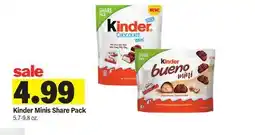Meijer Kinder Minis Share Pack offer