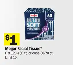 Meijer Meijer Facial Tissue offer