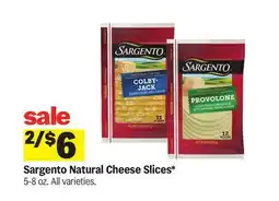 Meijer Sargento Natural Cheese Slices offer