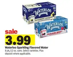 Meijer Waterloo Sparkling Flavored Water offer