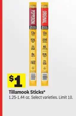 Meijer Tillamook Sticks offer