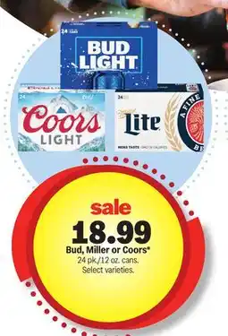 Meijer Bud, Miller or Coors offer