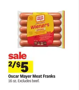 Meijer Oscar Mayer Meat Franks offer