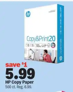 Meijer HP Copy Paper offer