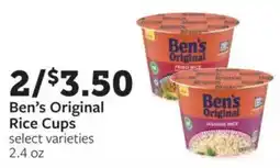 Fareway Ben's Original Rice Cups offer