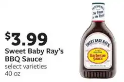 Fareway Sweet Baby Ray's BBQ Sauce offer