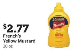 Fareway French's Yellow Mustard offer
