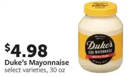 Fareway Duke's Mayonnaise offer