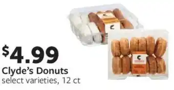 Fareway Clyde's Donuts offer