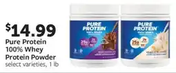 Fareway Pure Protein 100% Whey Protein Powder offer