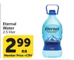 Vons Eternal Water offer