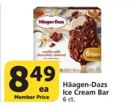 Vons Häagen-Dazs Ice Cream Bar offer