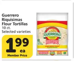 Vons Guerrero Riquisimas Flour Tortillas offer