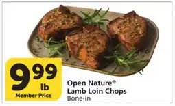 Vons Open Nature Lamb Loin Chops offer