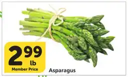 Vons Asparagus offer