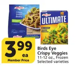Vons Birds Eye Crispy Veggies offer