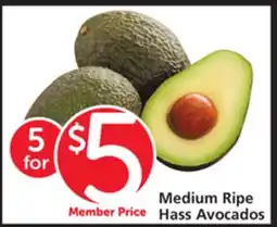 Vons Medium Ripe Hass Avocados offer