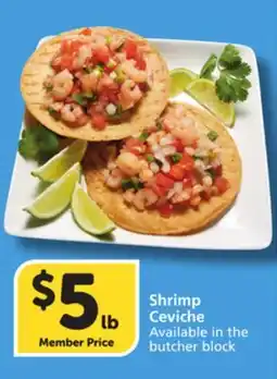 Vons Shrimp Ceviche offer