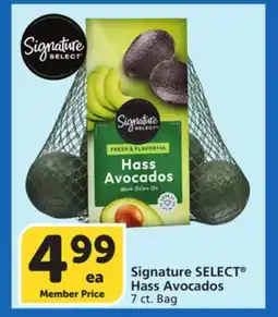 Vons Signature SELECT Hass Avocados offer