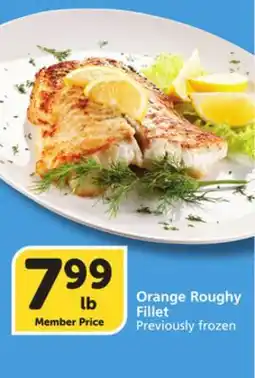 Albertsons Orange Roughy Fillet offer