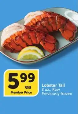 Albertsons Lobster Tail offer