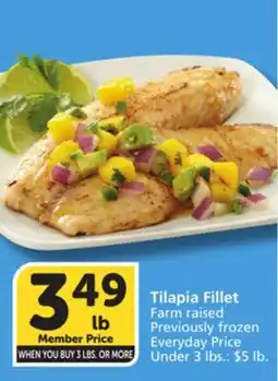 Albertsons Tilapia Fillet offer