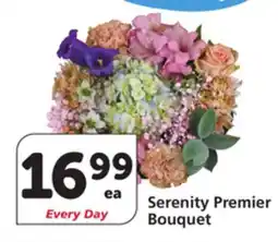 Albertsons Serenity Premier Bouquet offer