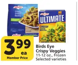 Albertsons Birds Eye Crispy Veggies offer