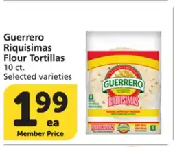Albertsons Guerrero Riquisimas Flour Tortillas offer