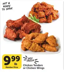 Albertsons Chicken Tenders or Chicken Wings offer