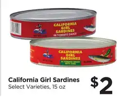 Food 4 Less California Girl Sardines offer