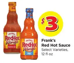 Food 4 Less Frank's Red Hot Sauce offer