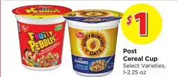 Food 4 Less Post Cereal Cup offer
