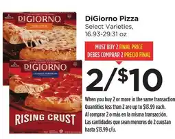 Food 4 Less DiGiorno Pizza offer