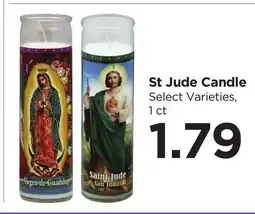 Food 4 Less St Jude Candle offer