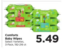 Food 4 Less Comforts Baby Wipes offer