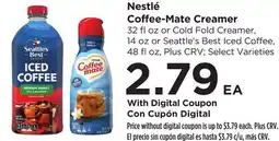 Food 4 Less Nestlé Coffee-Mate Creamer offer