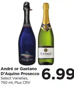 Food 4 Less André or Gaetano D'Aquino Prosecco offer