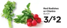 Food 4 Less Red Radishes or Cilantro offer