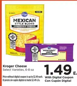 Food 4 Less Kroger Cheese offer