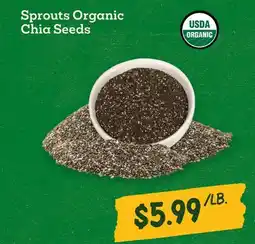 Sprouts Farmers Market Sprouts Organic Chia Seeds offer
