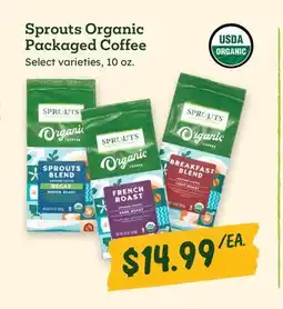 Sprouts Farmers Market Sprouts Organic Packaged Coffee offer