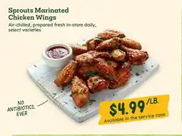Sprouts Farmers Market Sprouts Marinated Chicken Wings offer