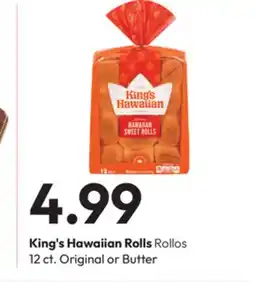 Stater Bros King's Hawaiian Rolls offer