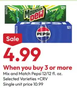 Stater Bros Pepsi offer
